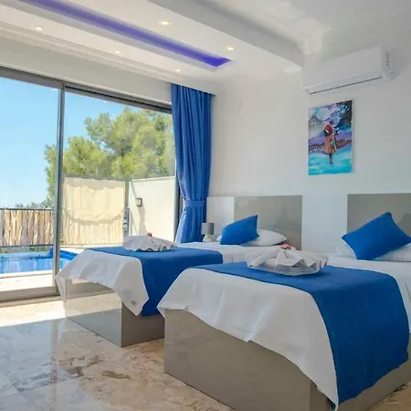 Villa Yazlikcim Luks Muhafazakar Helal Eliva 6 Kisilik Kas